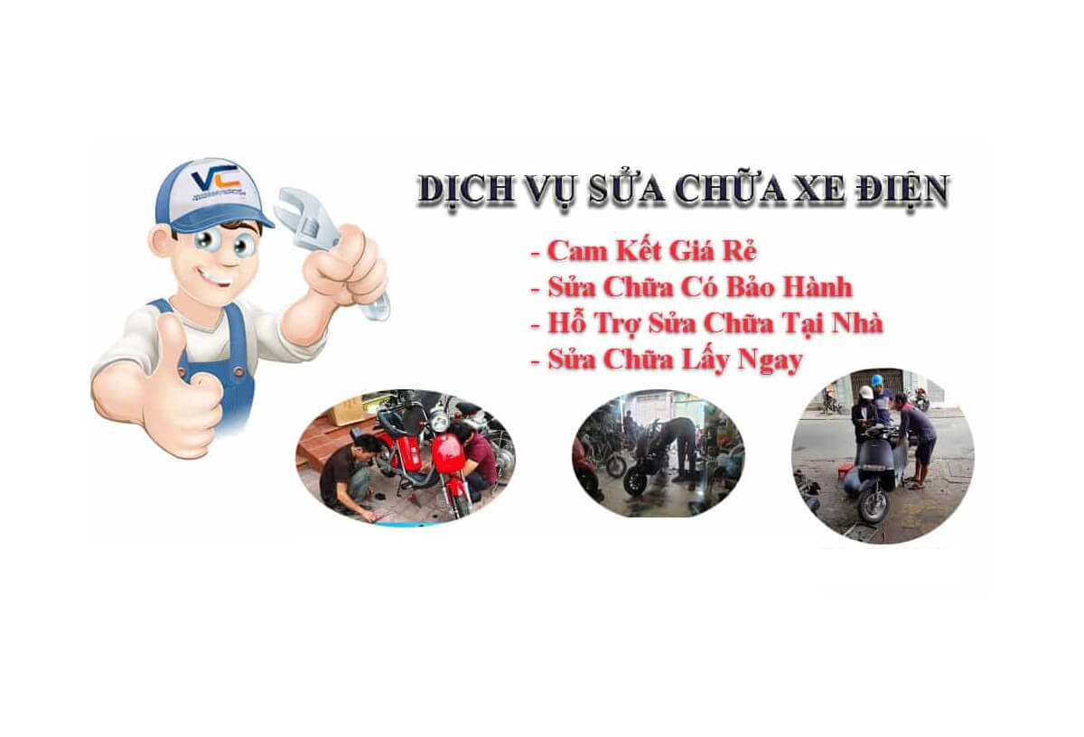 Dịch vụ sửa chữa xe đạp điện xe máy điện
